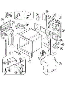 02 - Body (Acp) parts for Jenn-Air Range JDS9860ACP from AppliancePartsPros.com