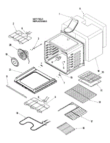 02 - Cavity parts for Jenn-Air Range JER8885QCS from AppliancePartsPros.com