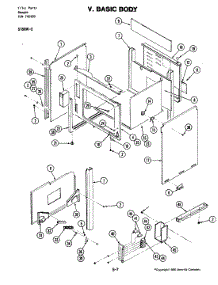 02 - Basic Body parts for Jenn-Air Range S156W-C from AppliancePartsPros.com