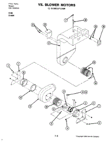 02 - Blower Motor parts for Jenn-Air Range D146W from AppliancePartsPros.com