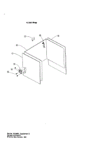 04 - Unit Wrap parts for Jenn-Air Range F100 from AppliancePartsPros.com