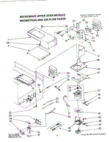 05 - Magnetron & Air Flow Parts parts for Jenn-Air Range F220 from AppliancePartsPros.com
