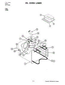 08 - Oven parts for Jenn-Air Range S166W from AppliancePartsPros.com