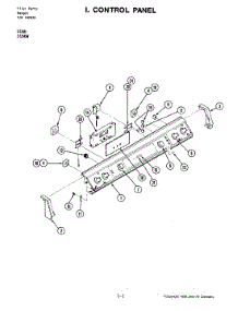 06 - Control Panel parts for Jenn-Air Range S166 from AppliancePartsPros.com