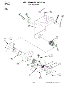03 - Blower Motor parts for Jenn-Air Range S166 from AppliancePartsPros.com