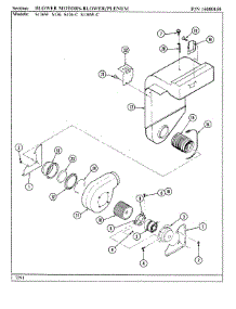 02 - Blower Motor parts for Jenn-Air Range S136W from AppliancePartsPros.com
