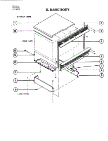 02 - Body parts for Jenn-Air Oven W204 from AppliancePartsPros.com