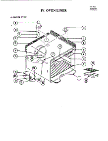 03 - Body (Lower) parts for Jenn-Air Oven W204 from AppliancePartsPros.com