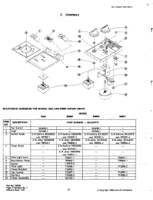 02 - Controls parts for Jenn-Air Cooktop 89891 from AppliancePartsPros.com