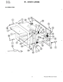 04 - Body (Upper) parts for Jenn-Air Oven W225 from AppliancePartsPros.com