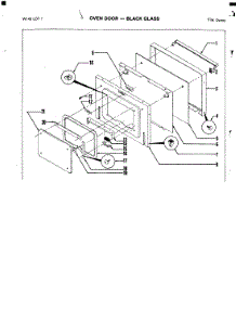 02 - Control Panel parts for Jenn-Air Oven W140 from AppliancePartsPros.com
