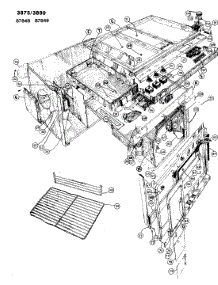 04 - Parts List parts for Jenn-Air Range 87849 from AppliancePartsPros.com