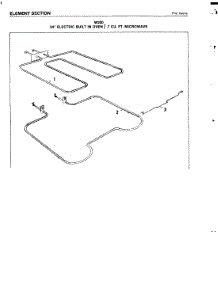 07 - Elements parts for Jenn-Air Oven W200 from AppliancePartsPros.com