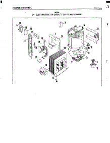 08 - Power Control (Microwave) parts for Jenn-Air Oven W200 from AppliancePartsPros.com