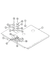 09 - Internal Controls parts for Jenn-Air Range SVD8310SF from AppliancePartsPros.com