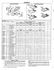 03 - Controls parts for Jenn-Air Cooktop 2485 from AppliancePartsPros.com