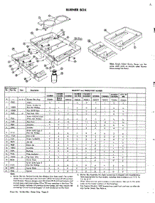 02 - Burner Box parts for Jenn-Air Cooktop 2485 from AppliancePartsPros.com
