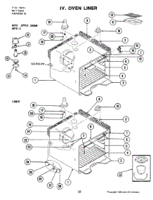08 - Oven parts for Jenn-Air Oven W241-C from AppliancePartsPros.com
