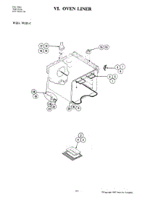 08 - Oven parts for Jenn-Air Oven W221-C from AppliancePartsPros.com