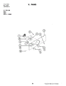 05 - Fans (Cooling) parts for Jenn-Air Oven W241 from AppliancePartsPros.com