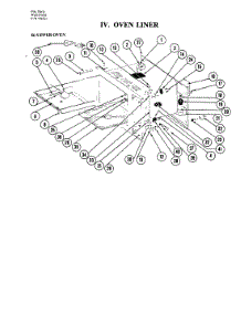 13 - Oven (Upper) parts for Jenn-Air Oven W224 from AppliancePartsPros.com