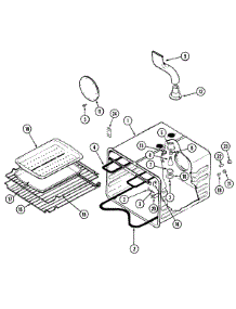 10 - Oven parts for Jenn-Air Range SVD8310S-C from AppliancePartsPros.com