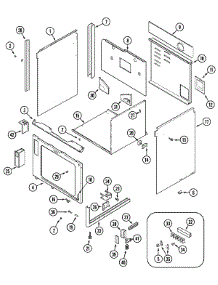 05 - Body parts for Jenn-Air Range SVD8310S from AppliancePartsPros.com
