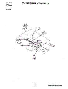 07 - Internal Controls parts for Jenn-Air Range 20239 from AppliancePartsPros.com