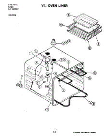 08 - Oven parts for Jenn-Air Range 20239 from AppliancePartsPros.com