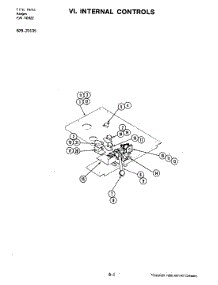 06 - Internal Controls parts for Jenn-Air Range 20135 from AppliancePartsPros.com