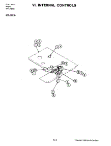 07 - Internal Controls parts for Jenn-Air Range 20236 from AppliancePartsPros.com