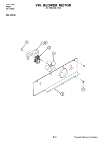 02 - Blower Motor parts for Jenn-Air Range 20236 from AppliancePartsPros.com