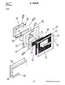 05 - Door parts for Jenn-Air Range SU130 from AppliancePartsPros.com