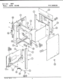 04 - Body parts for Jenn-Air Range SU146 from AppliancePartsPros.com