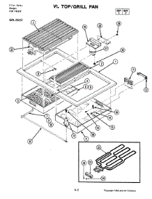 09 - Top parts for Jenn-Air Range 20237 from AppliancePartsPros.com