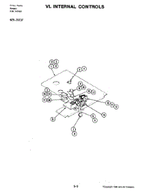 07 - Internal Controls parts for Jenn-Air Range 20237 from AppliancePartsPros.com