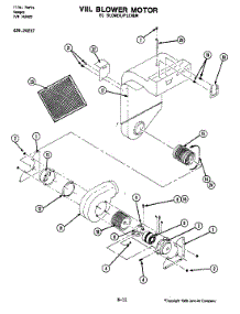 02 - Blower Motor parts for Jenn-Air Range 20237 from AppliancePartsPros.com
