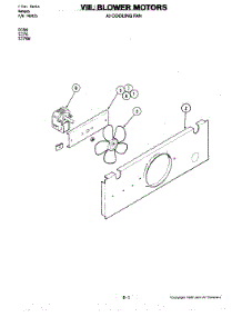 05 - Blower Motor-Cooling Fan (S176w) parts for Jenn-Air Range S176W from AppliancePartsPros.com