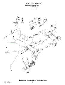 04 - Manifold Parts parts for Jenn-Air Range JDS8860BDP17 from AppliancePartsPros.com