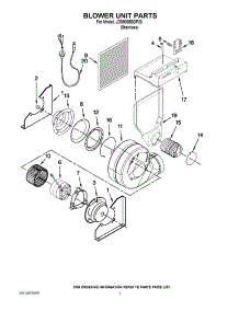 02 - Blower Unit Parts parts for Jenn-Air Range JDS9865BDP23 from AppliancePartsPros.com
