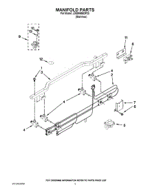 04 - Manifold Parts parts for Jenn-Air Range JDS9865BDP23 from AppliancePartsPros.com