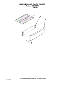 07 - Drawer And Rack Parts parts for Jenn-Air Range JDS9865BDP23 from AppliancePartsPros.com