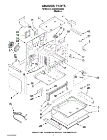 02 - Chassis Parts parts for Jenn-Air Range JGS8850CDS02 from AppliancePartsPros.com