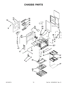 05 - Chassis Parts parts for Jenn-Air Range JGS9900CDS02 from AppliancePartsPros.com