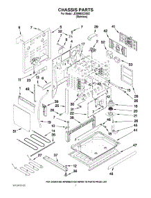 05 - Chassis Parts parts for Jenn-Air Range JDS9860CDS02 from AppliancePartsPros.com