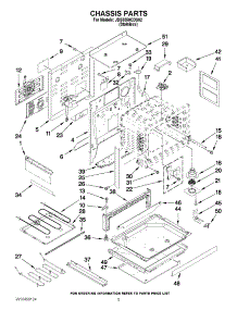 04 - Chassis Parts parts for Jenn-Air Range JDS8850CDS02 from AppliancePartsPros.com