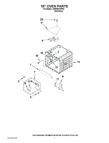 04 - 18`` Oven Parts parts for Jenn-Air Range JDRP548WP02 from AppliancePartsPros.com