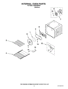 07 - Internal Oven Parts parts for Jenn-Air Range JGRP430WP01 from AppliancePartsPros.com