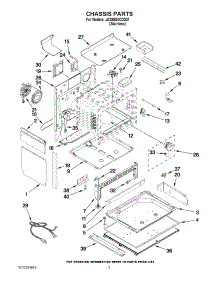 02 - Chassis Parts parts for Jenn-Air Range JGS8850CDS01 from AppliancePartsPros.com