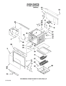03 - Oven Parts parts for Maytag Range JGRP430WP00 from AppliancePartsPros.com